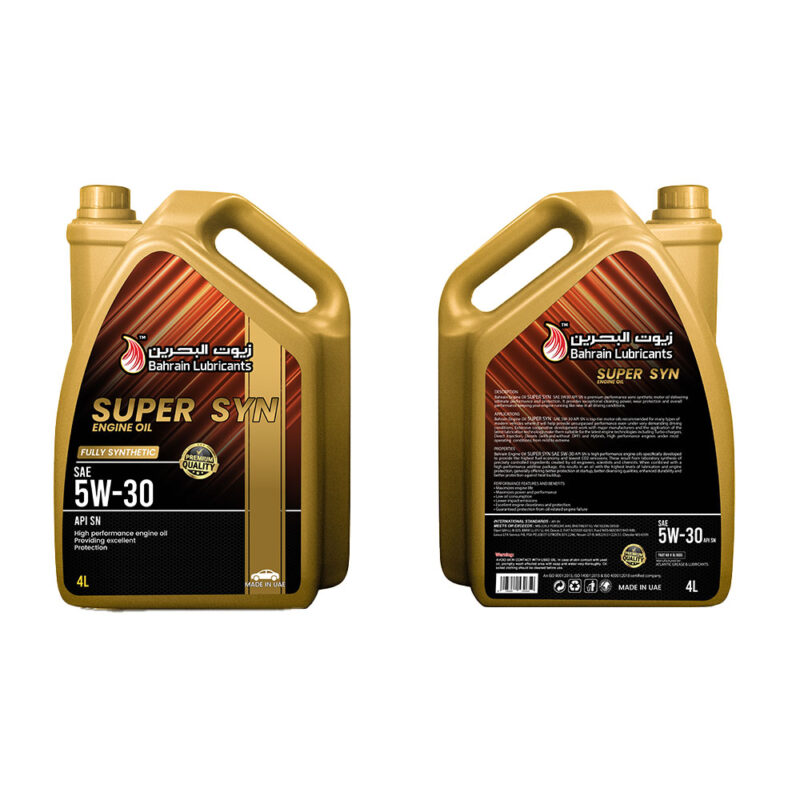 AL-16 Bahrain Lubricants D-max Power Syn SAE 5W30-E9